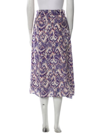 Étoile Isabel Marant Silk Midi Length Skirt