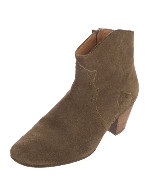 Étoile Isabel Marant Suede Western Boots