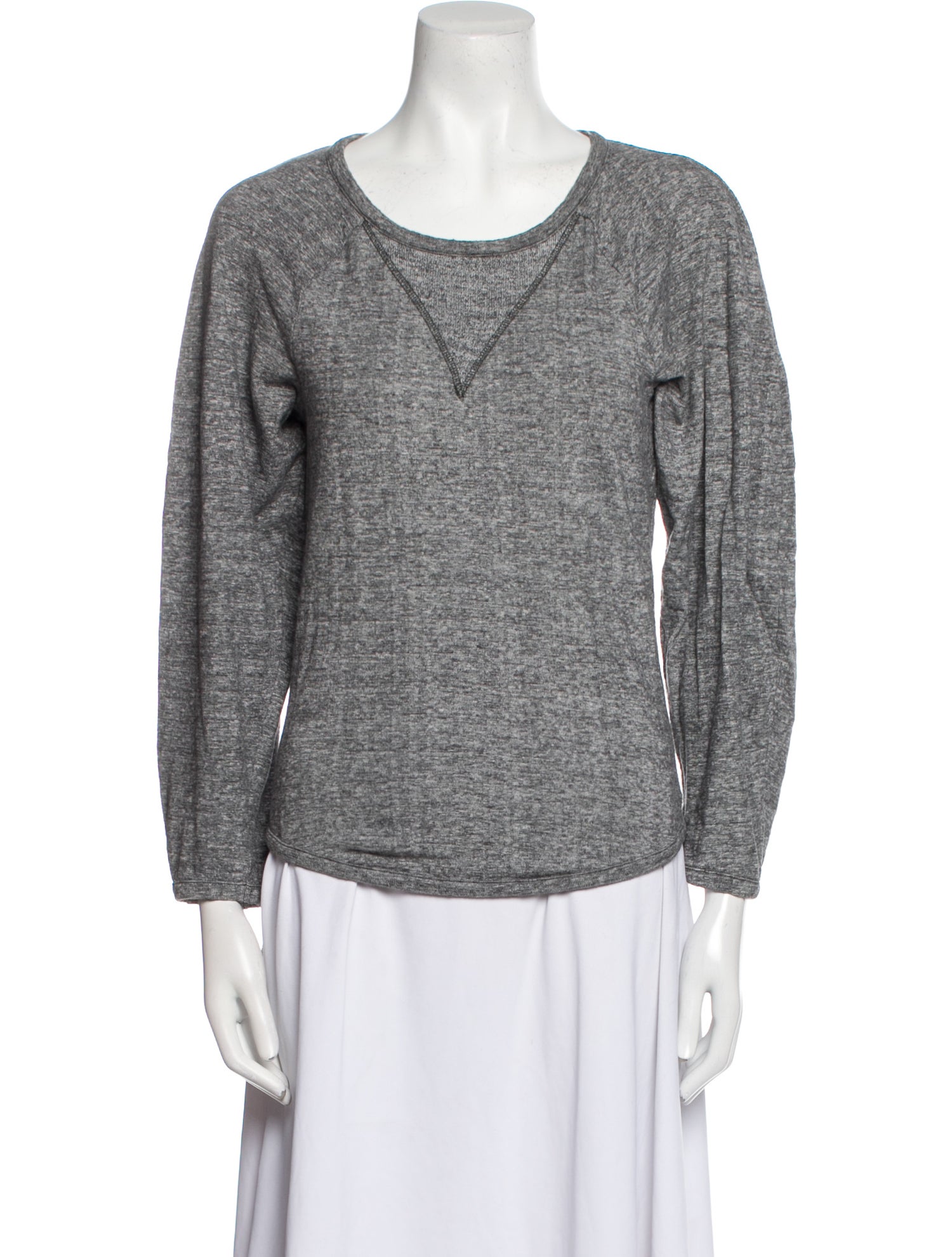 Étoile Isabel Marant Scoop Neck Long Sleeve Sweatshirt