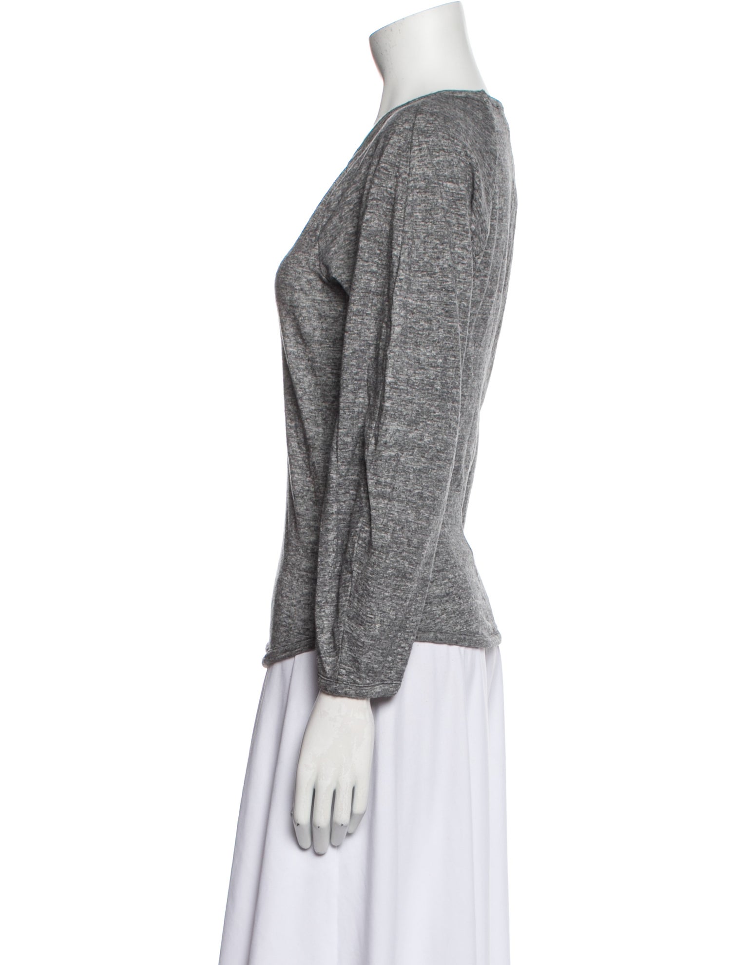 Étoile Isabel Marant Scoop Neck Long Sleeve Sweatshirt