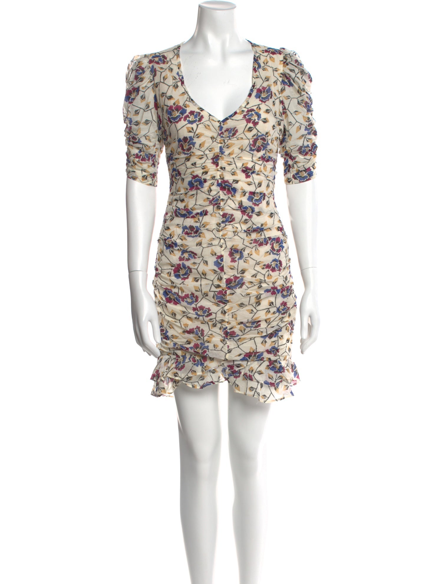 Étoile Isabel Marant Floral Print Mini Dress