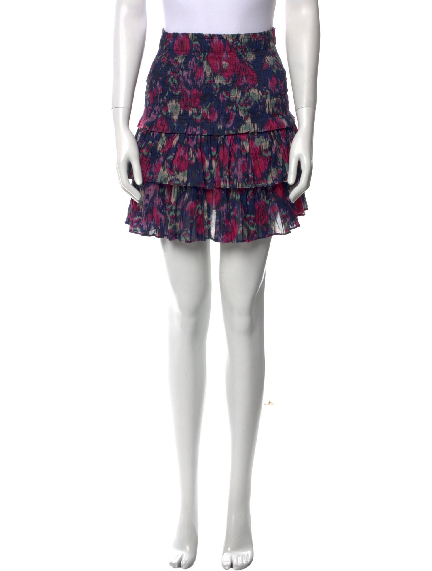 Étoile Isabel Marant Floral Print Mini Skirt
