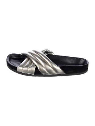 Étoile Isabel Marant Leather Slides
