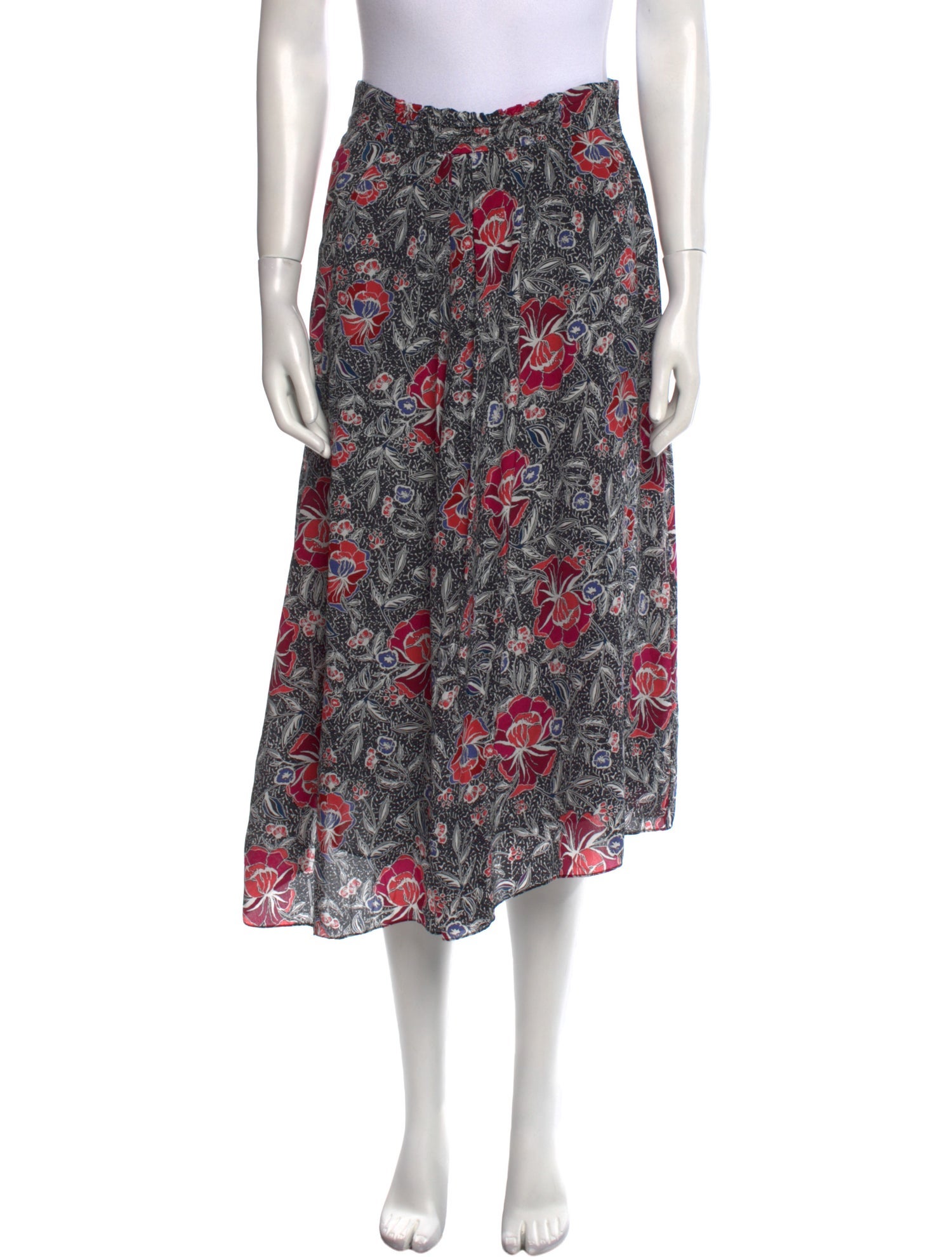 Étoile Isabel Marant Silk Midi Length Skirt