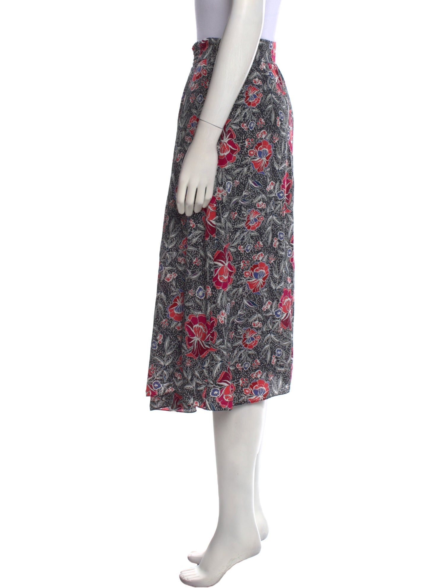 Étoile Isabel Marant Silk Midi Length Skirt