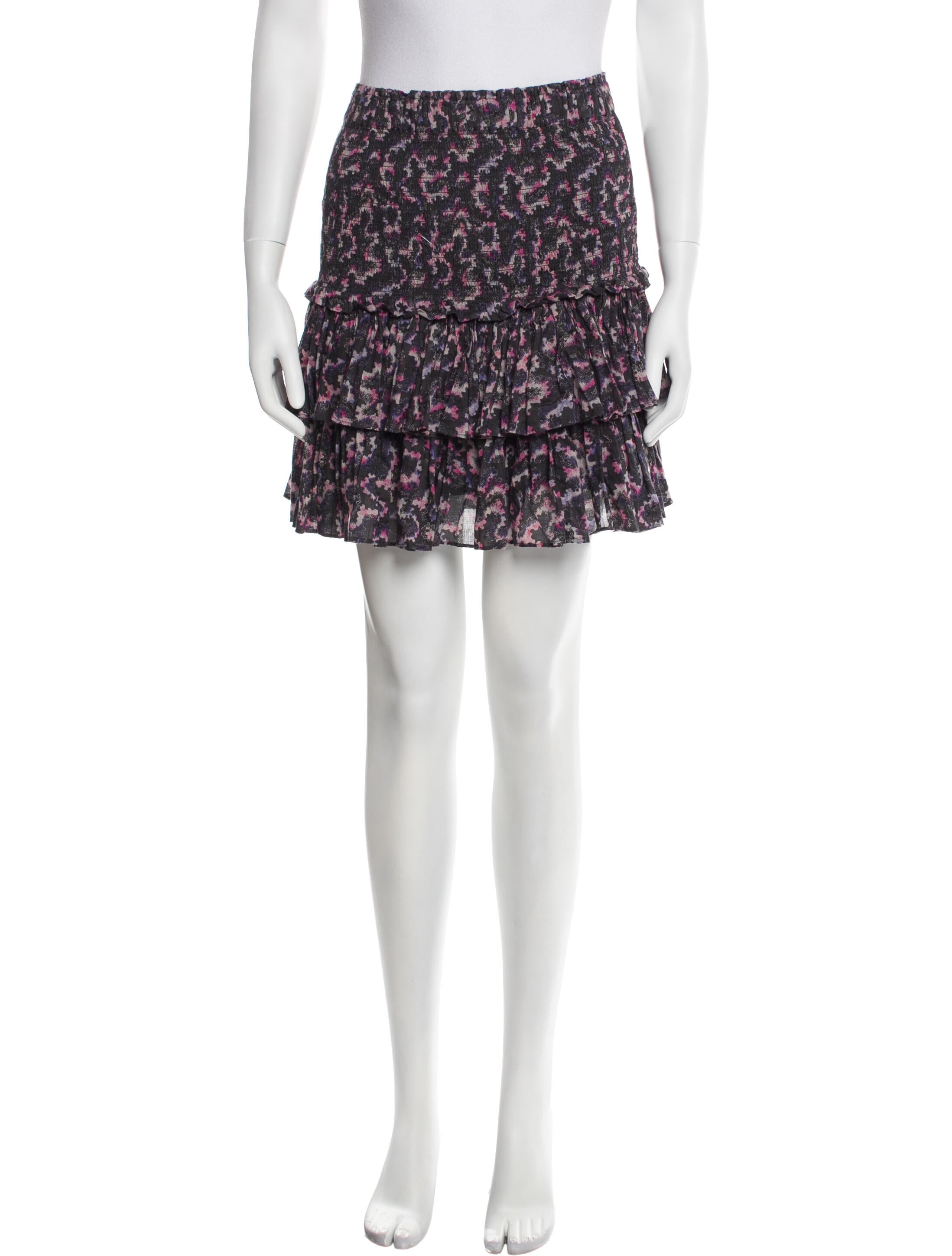 Étoile Isabel Marant Floral Print Mini Skirt