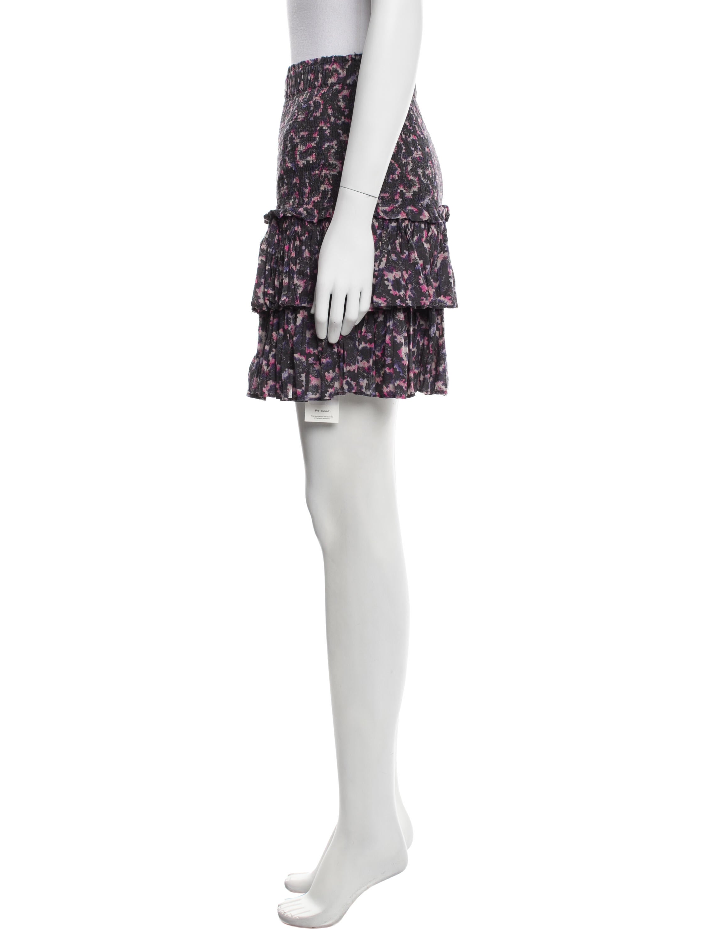 Étoile Isabel Marant Floral Print Mini Skirt
