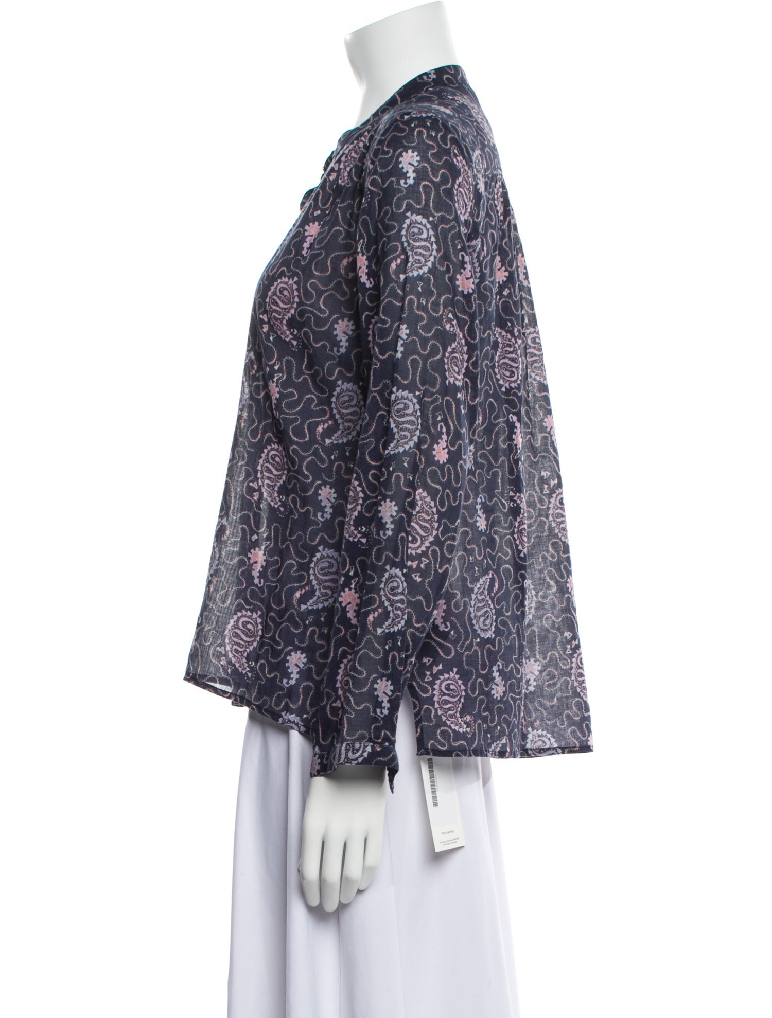 Étoile Isabel Marant Floral Print Crew Neck Blouse