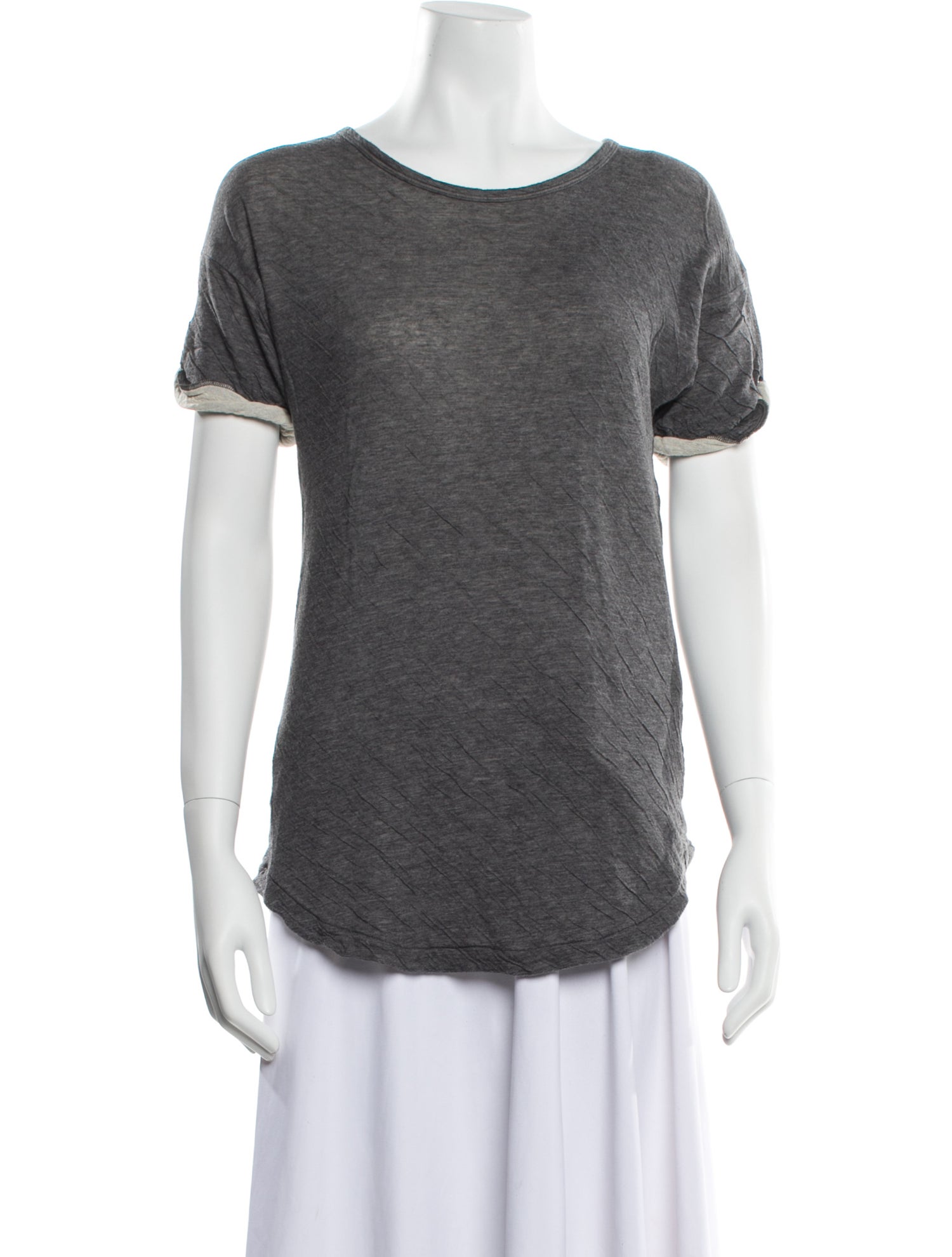 Étoile Isabel Marant Scoop Neck Short Sleeve T-Shirt