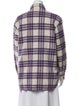 Étoile Isabel Marant Virgin Wool Plaid Print Jacket