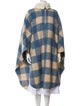 Étoile Isabel Marant Plaid Print Cape