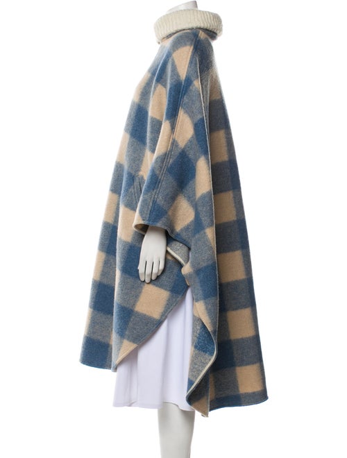 Étoile Isabel Marant Plaid Print Cape