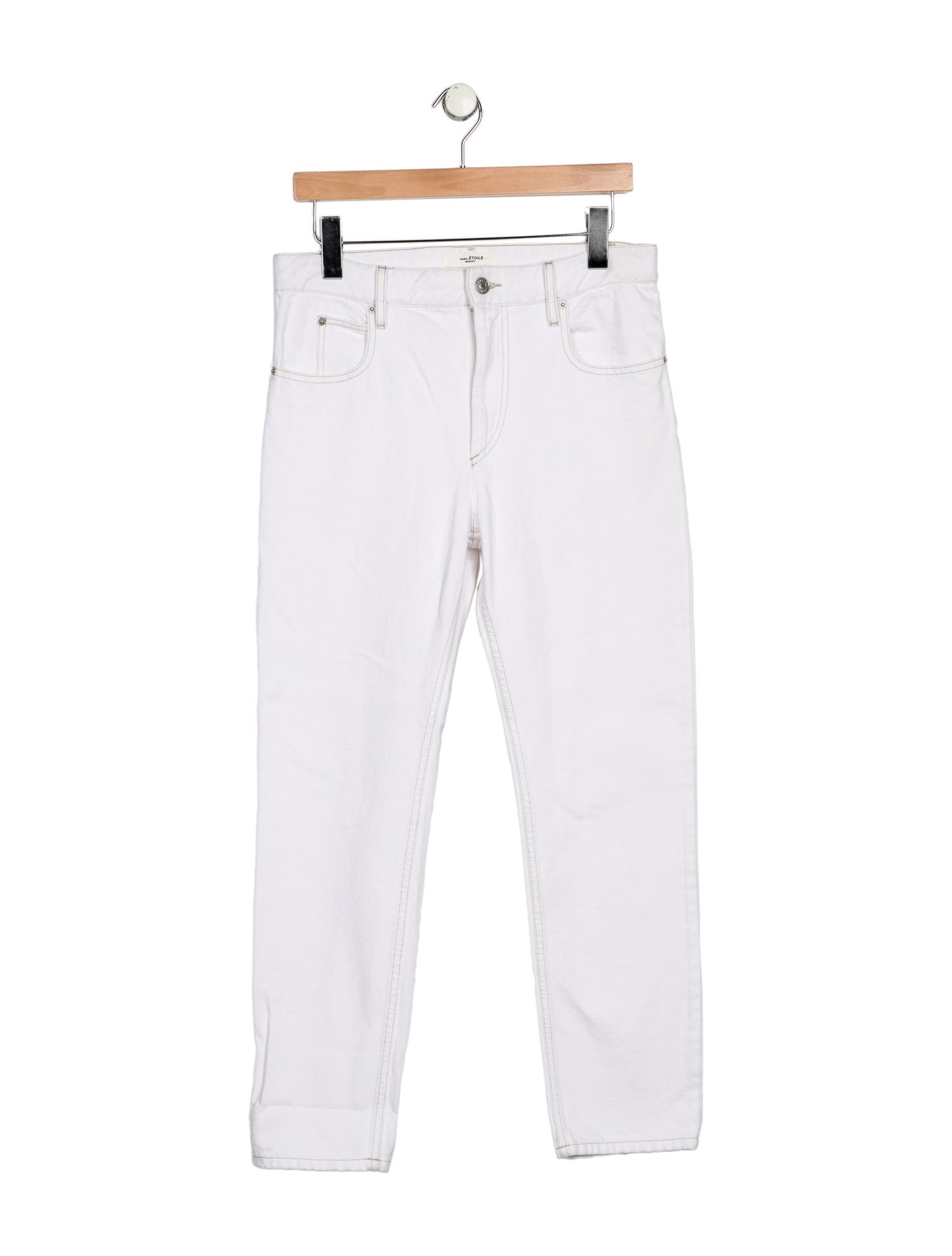 Étoile Isabel Marant Mid-Rise Straight Leg Jeans