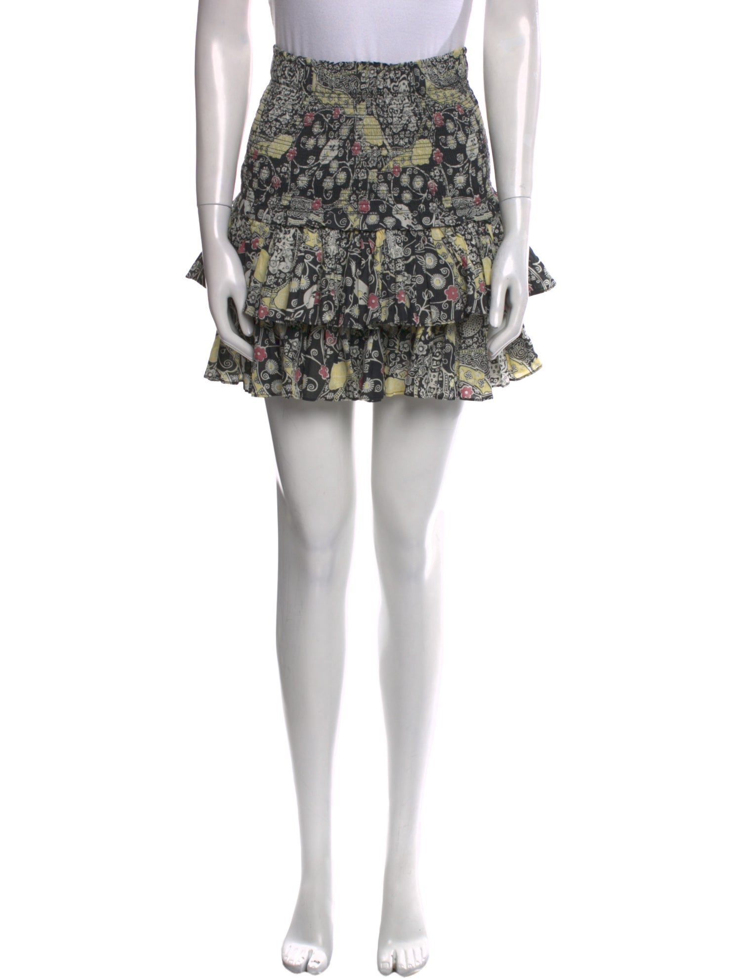 Étoile Isabel Marant Floral Print Mini Skirt