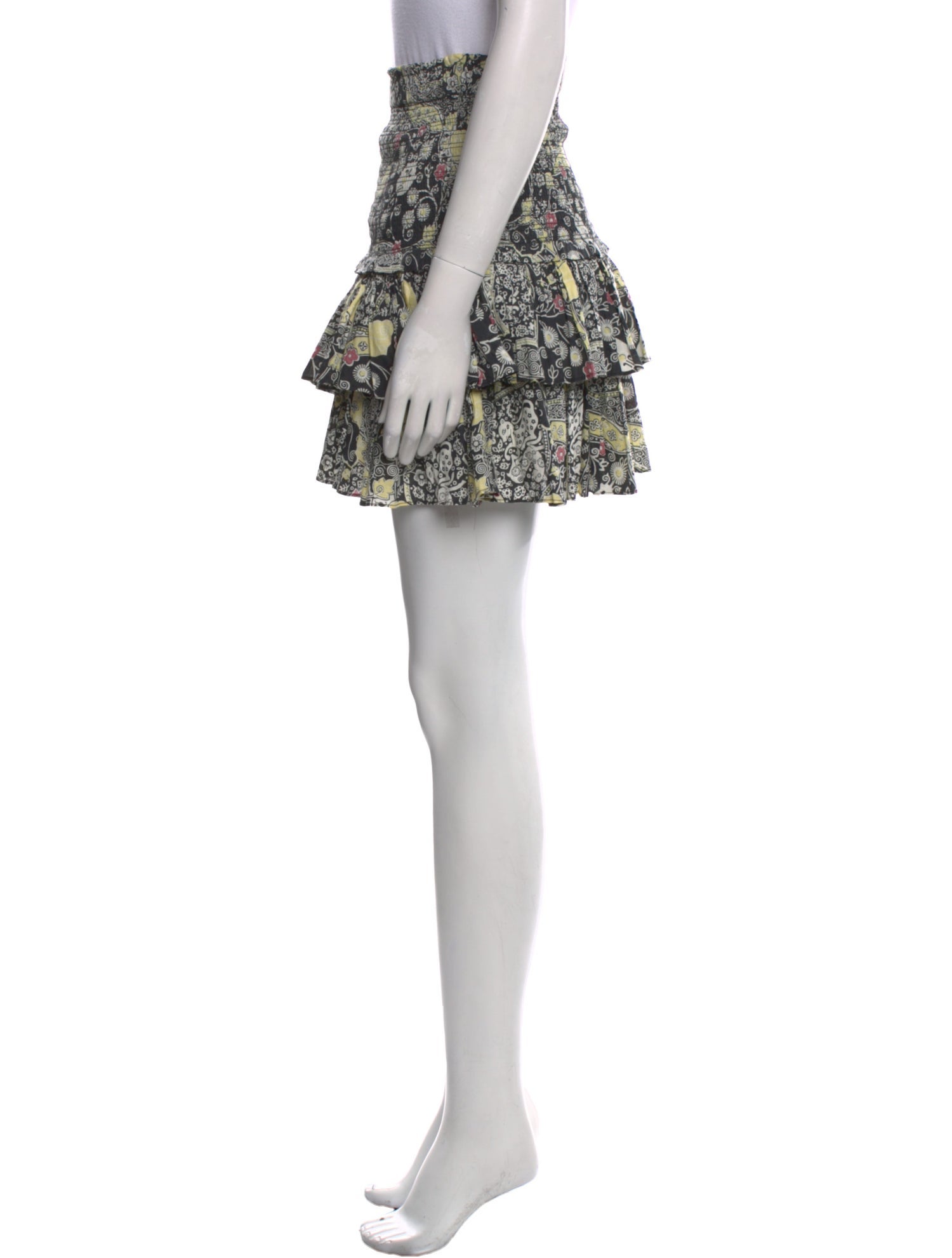 Étoile Isabel Marant Floral Print Mini Skirt