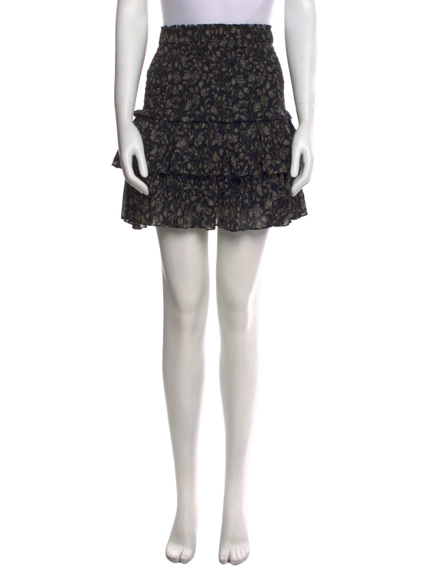 Étoile Isabel Marant Floral Print Mini Skirt