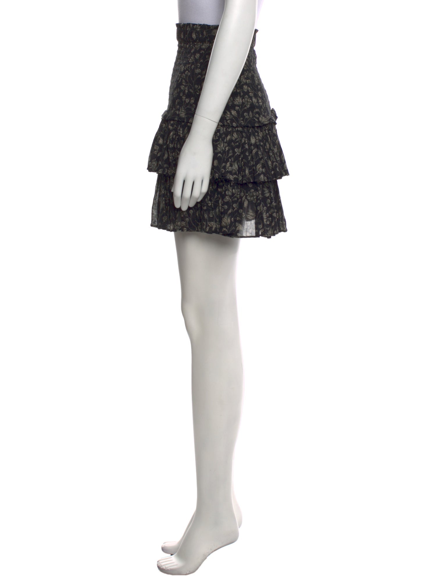 Étoile Isabel Marant Floral Print Mini Skirt