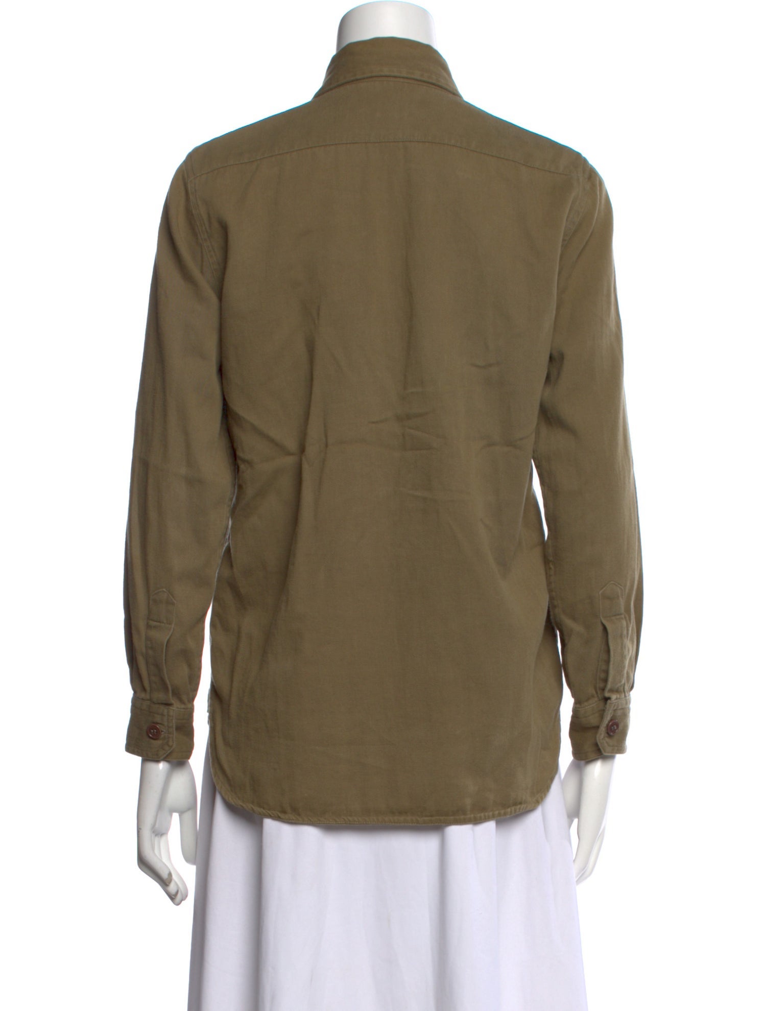 Étoile Isabel Marant Three-Quarter Sleeve Button-Up Top