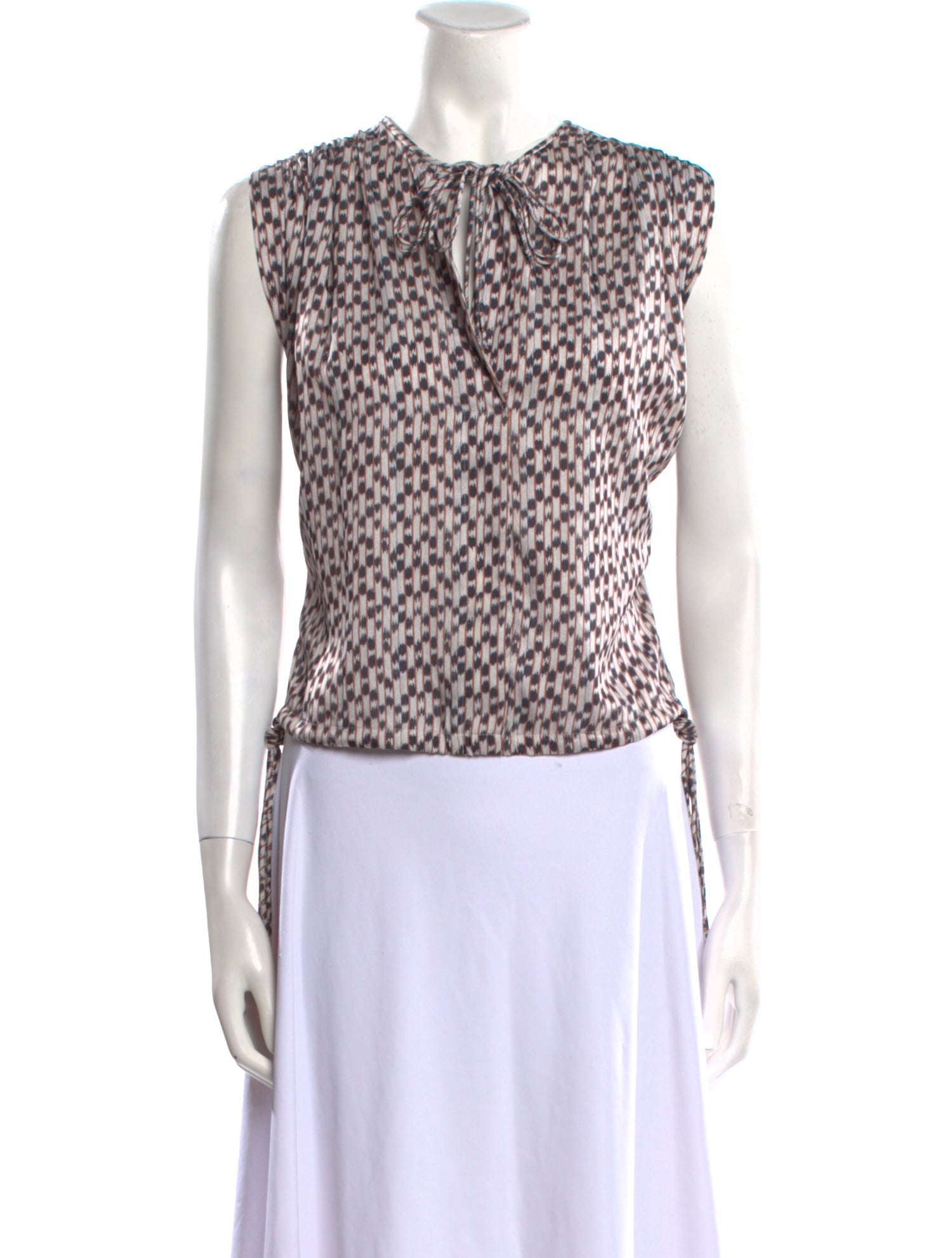 Étoile Isabel Marant Printed Crew Neck Top