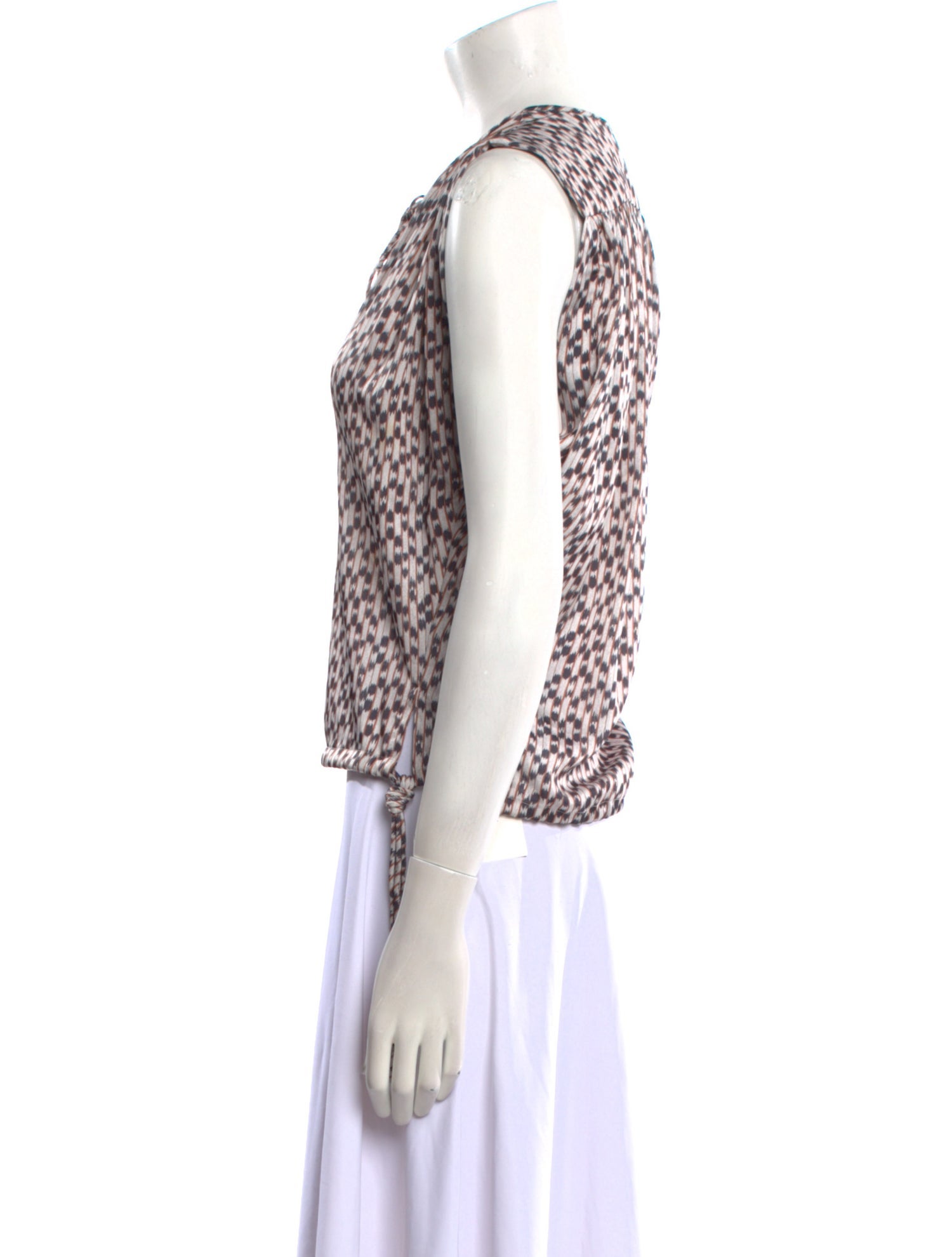 Étoile Isabel Marant Printed Crew Neck Top