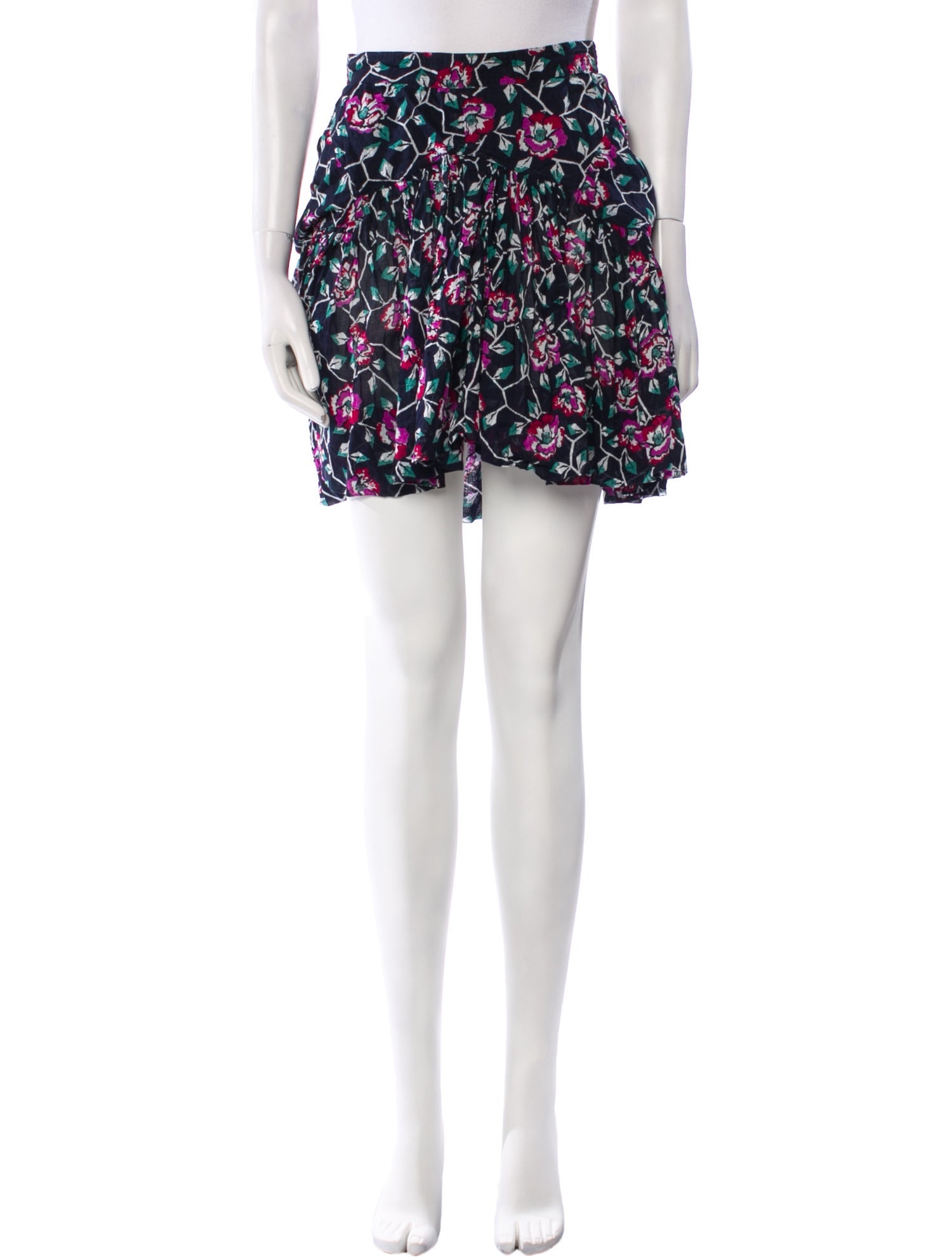 Étoile Isabel Marant Floral Print Mini Skirt