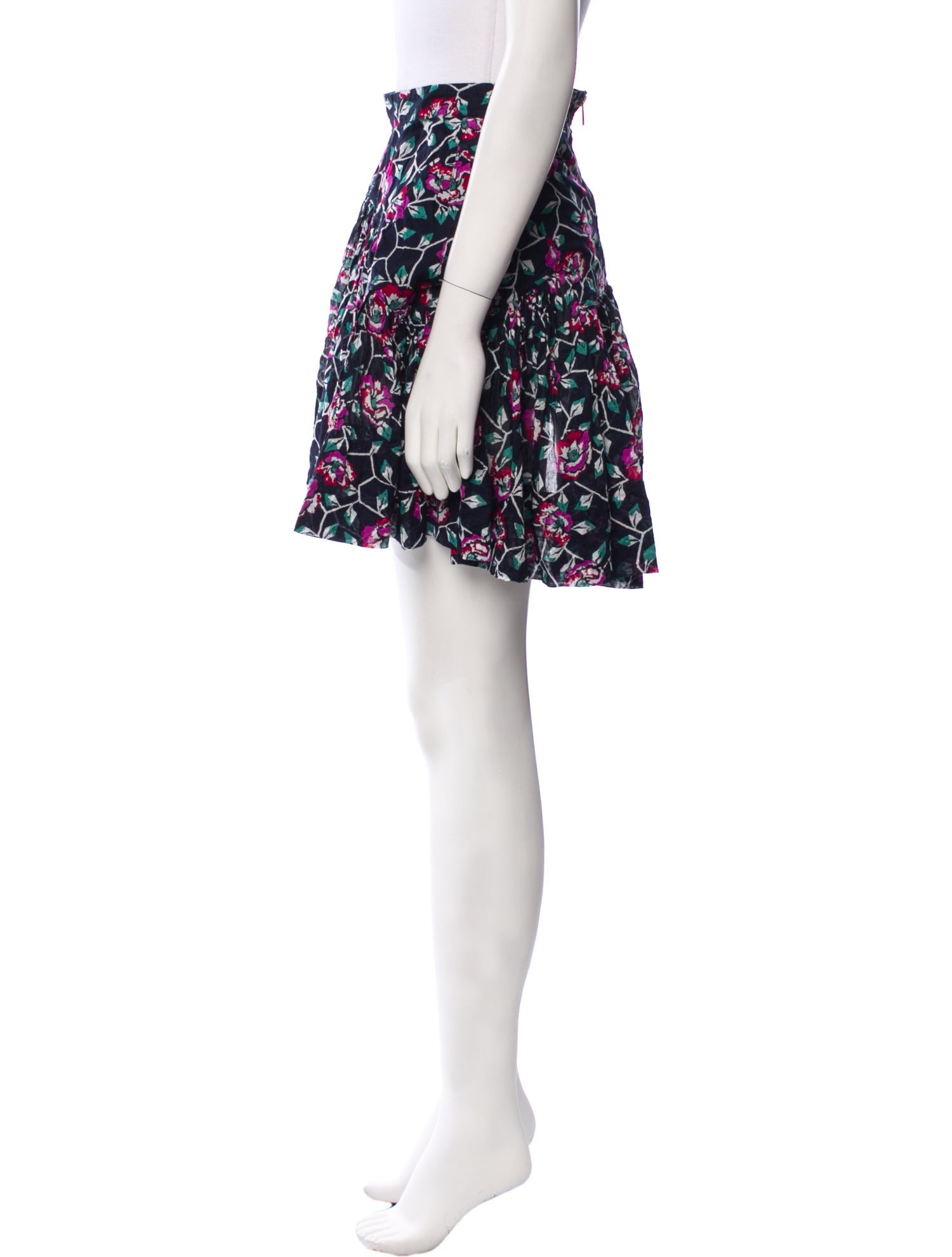 Étoile Isabel Marant Floral Print Mini Skirt