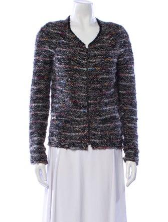 Étoile Isabel Marant Virgin Wool Tweed Pattern Evening Jacket