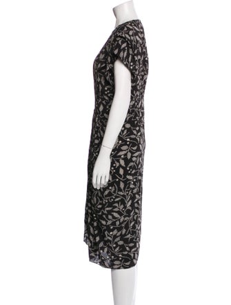 Étoile Isabel Marant Printed Midi Length Dress
