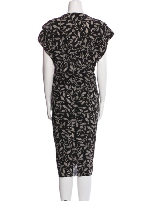Étoile Isabel Marant Printed Midi Length Dress