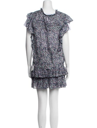 Étoile Isabel Marant Printed Ruffle Embellishment Skirt Set