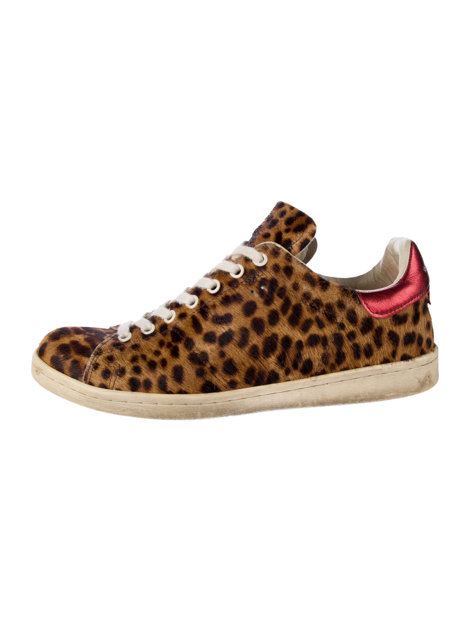 Étoile Isabel Marant Ponyhair Animal Print Sneakers