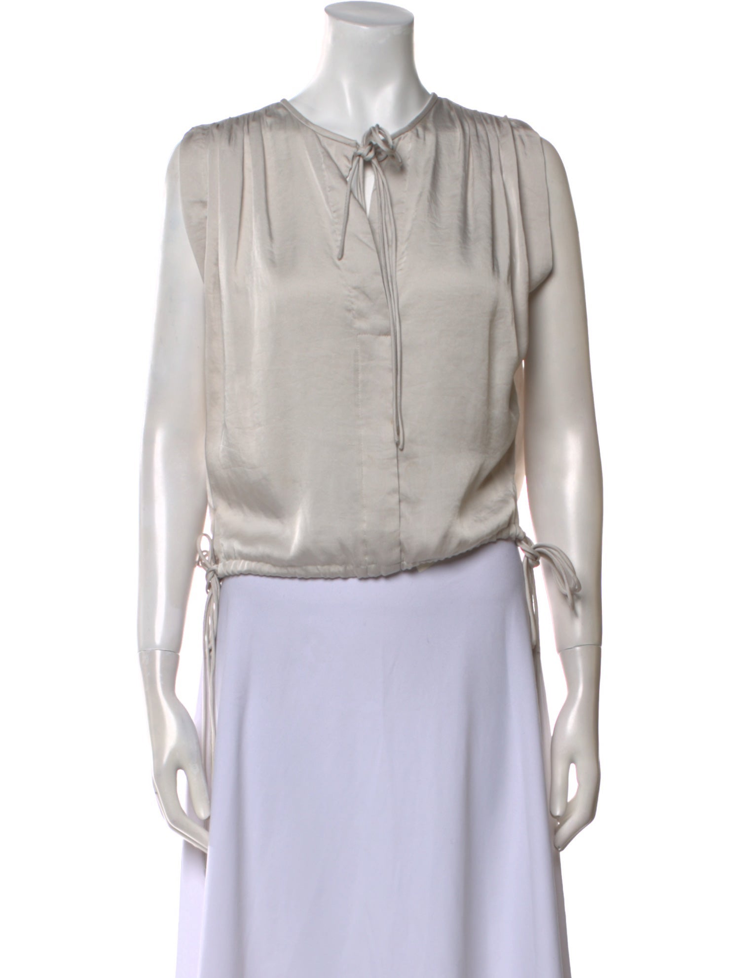 Étoile Isabel Marant V-Neck Short Sleeve Crop Top