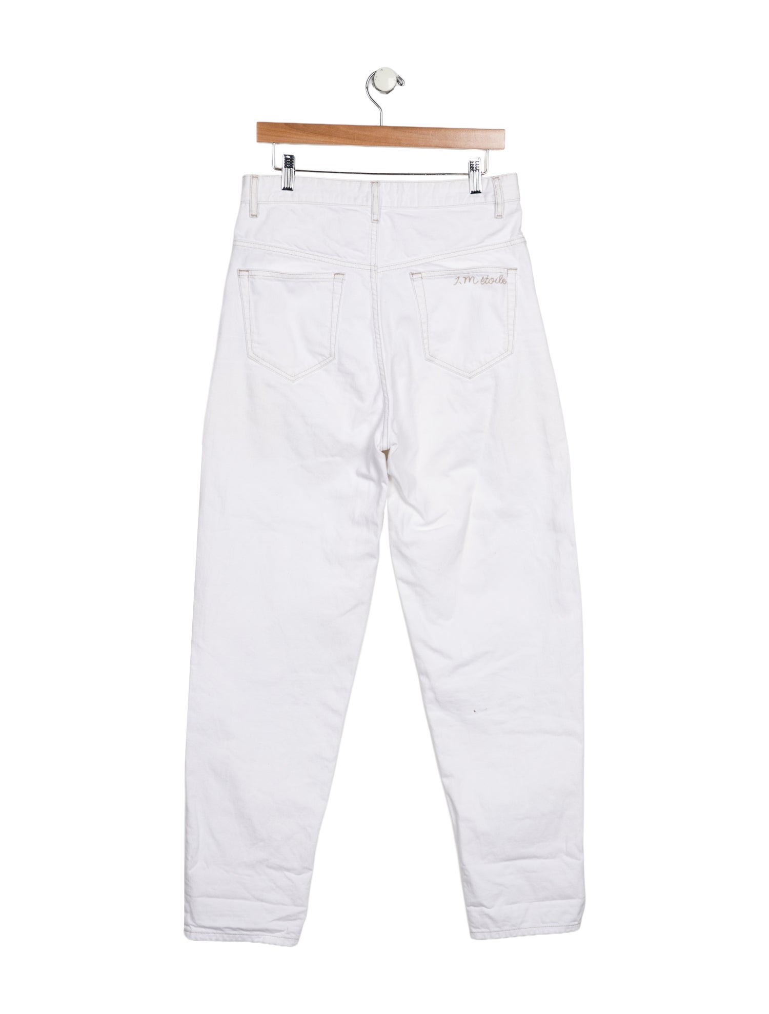 Étoile Isabel Marant High-Rise Straight Leg Jeans