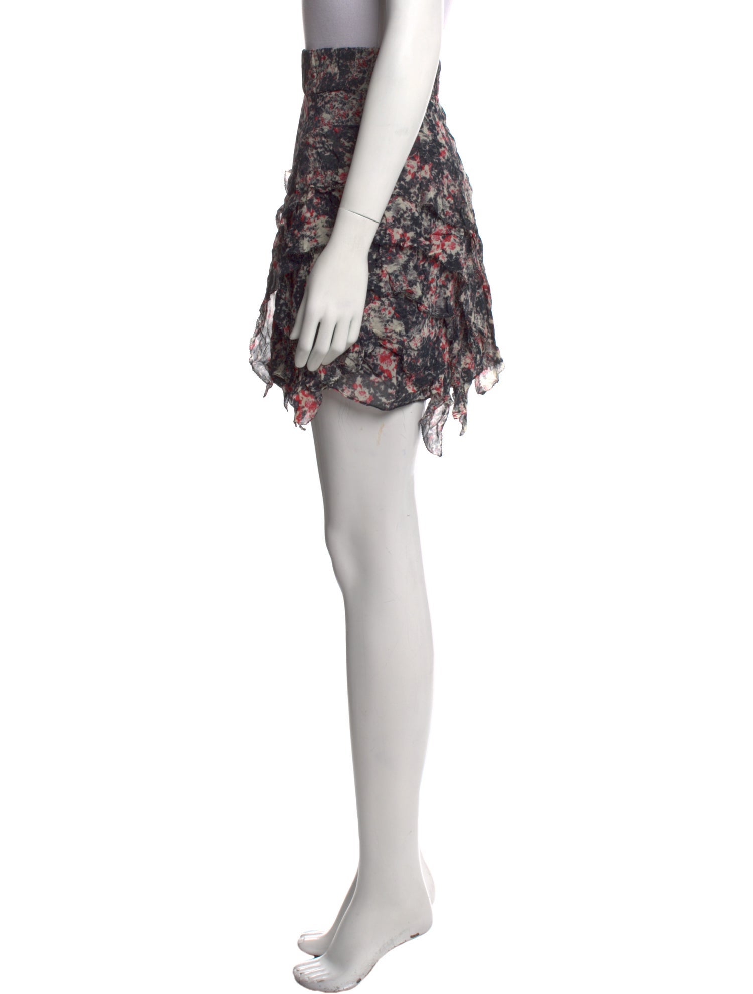 Étoile Isabel Marant Floral Print Mini Skirt