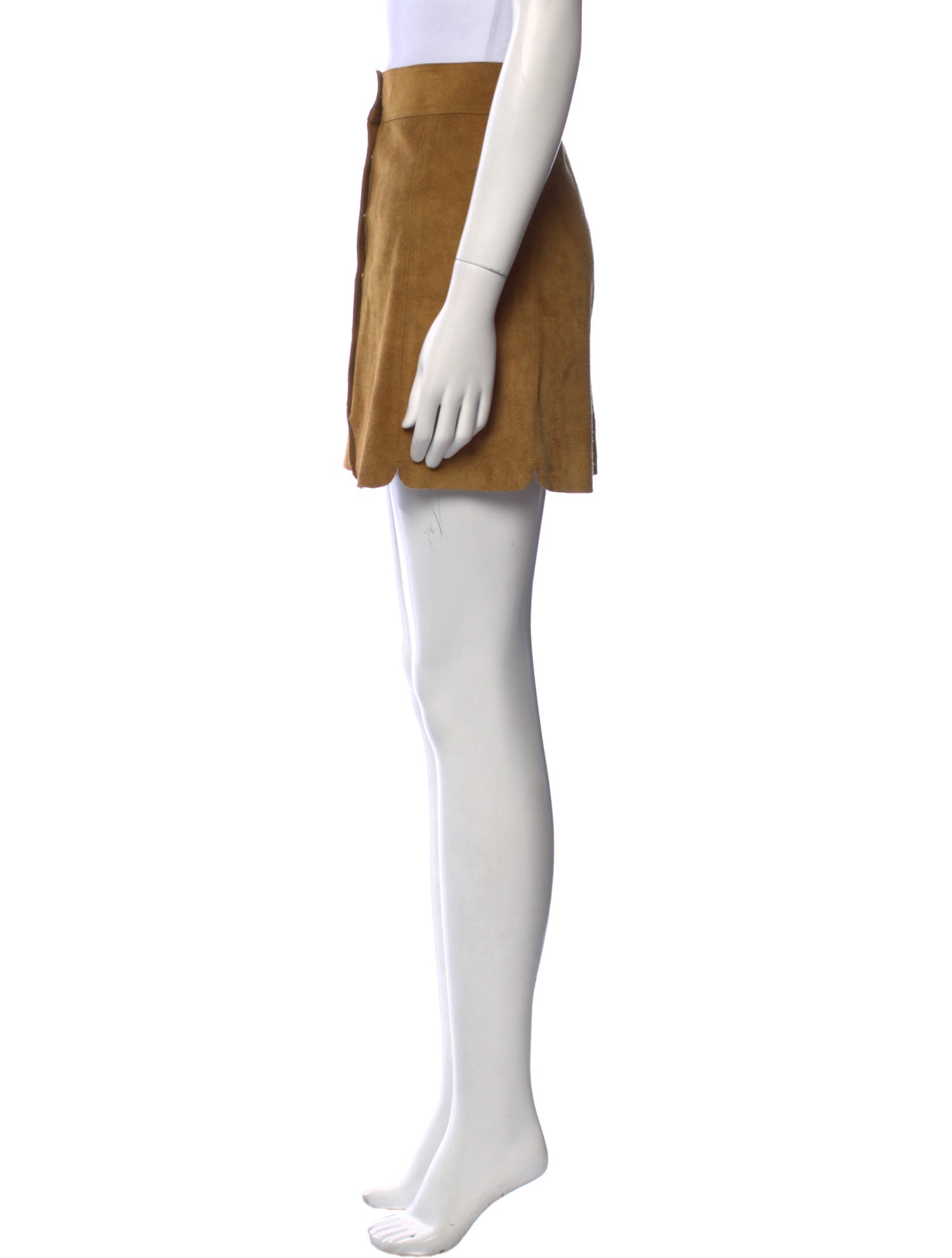 Étoile Isabel Marant Calf Leather Mini Skirt