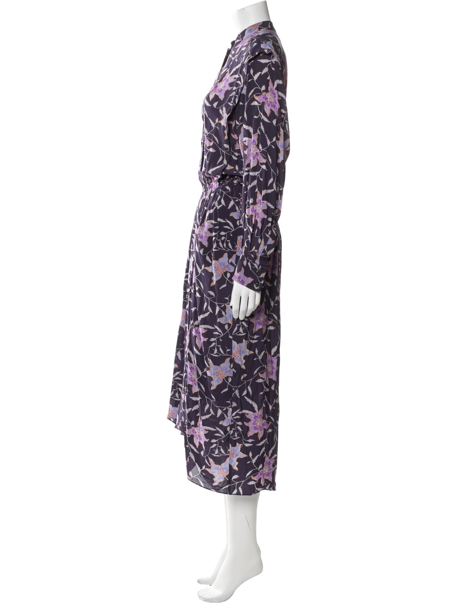 Étoile Isabel Marant Floral Print Long Dress
