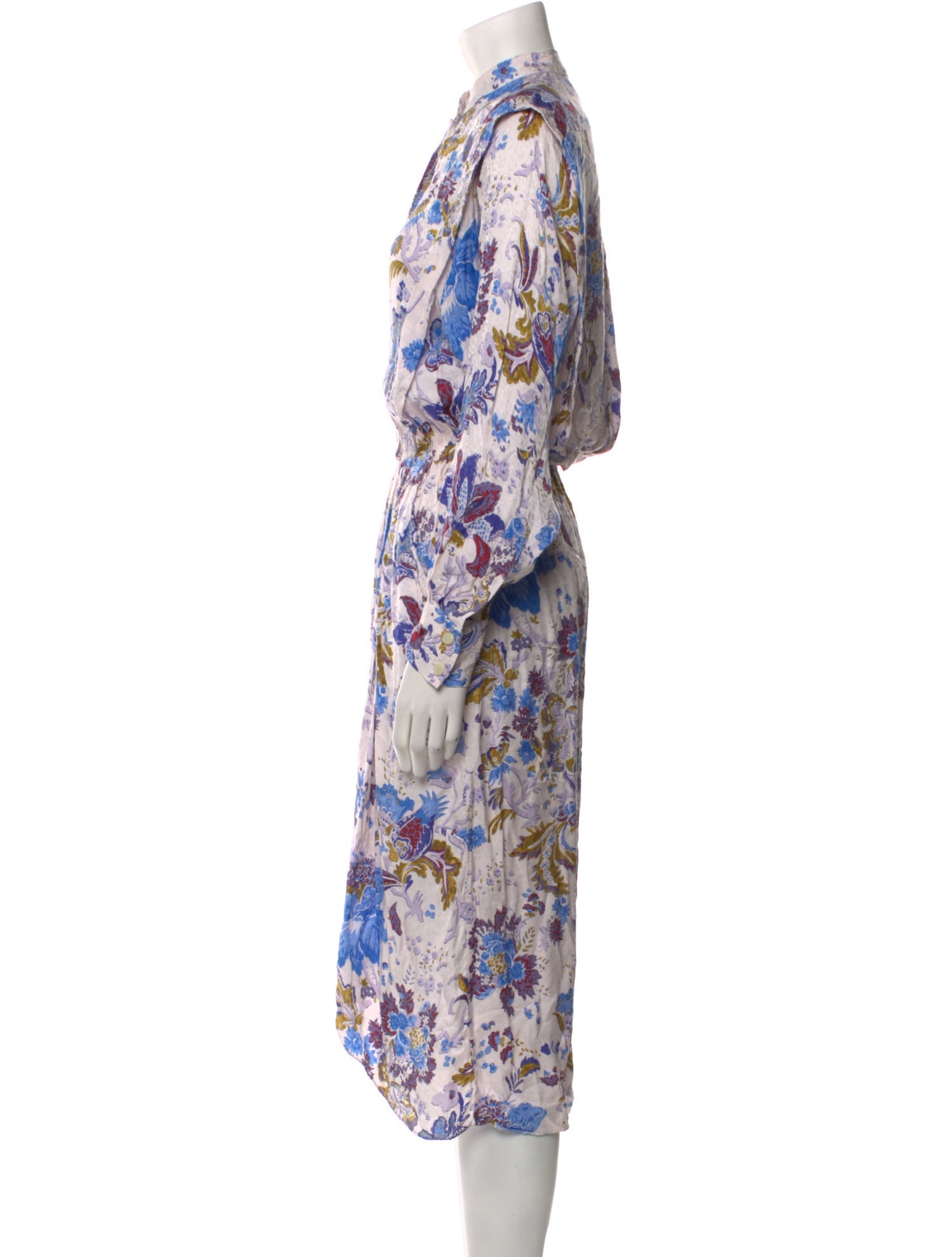 Étoile Isabel Marant Floral Print Long Dress