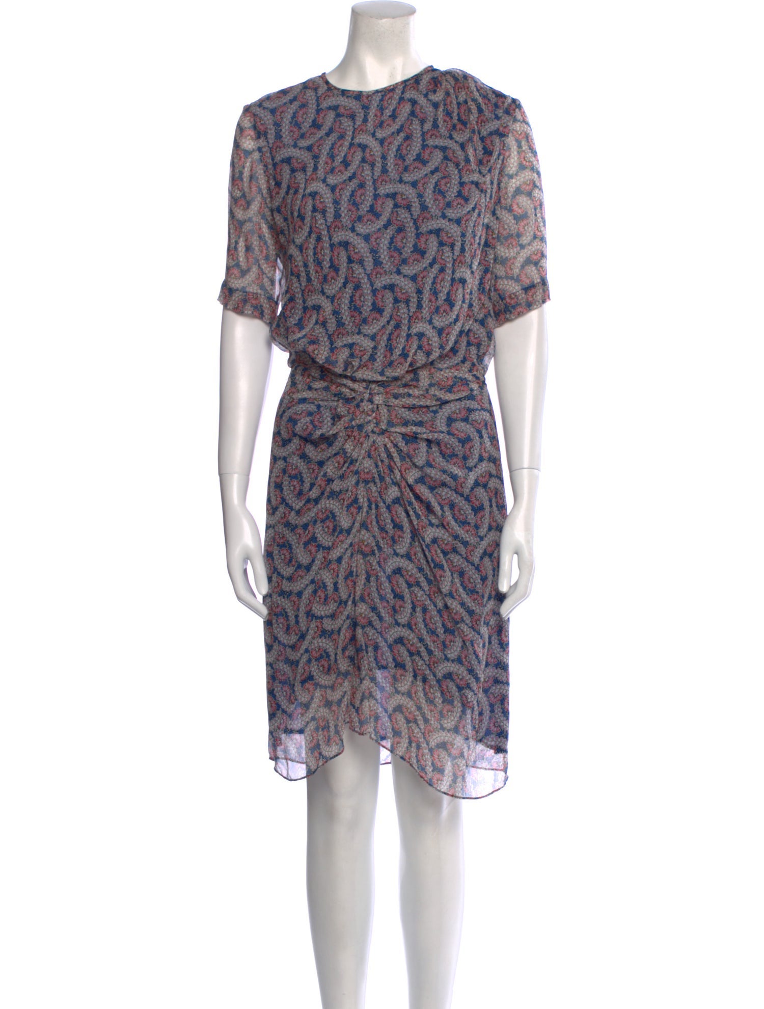 Étoile Isabel Marant Silk Knee-Length Dress