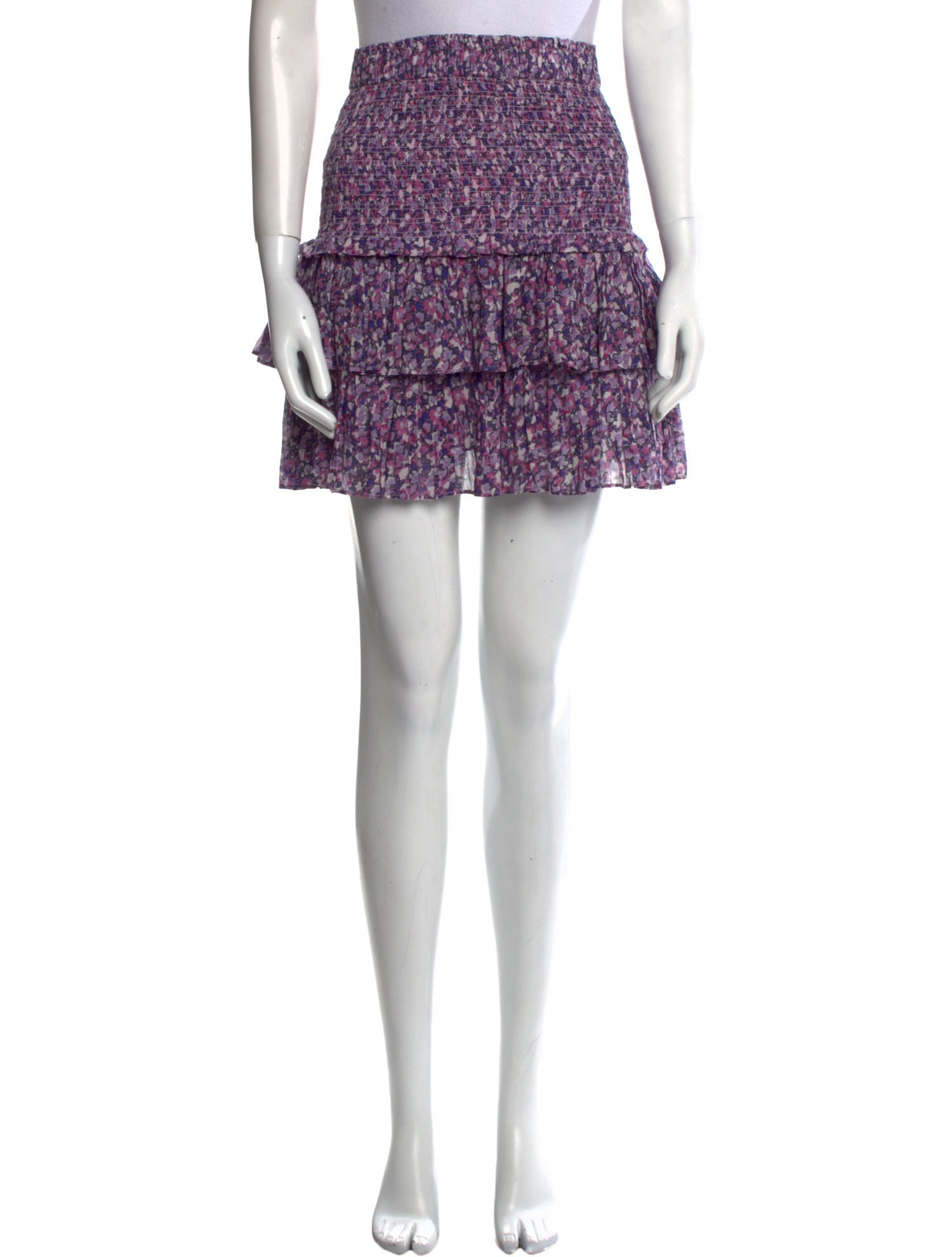 Étoile Isabel Marant Floral Print Mini Skirt