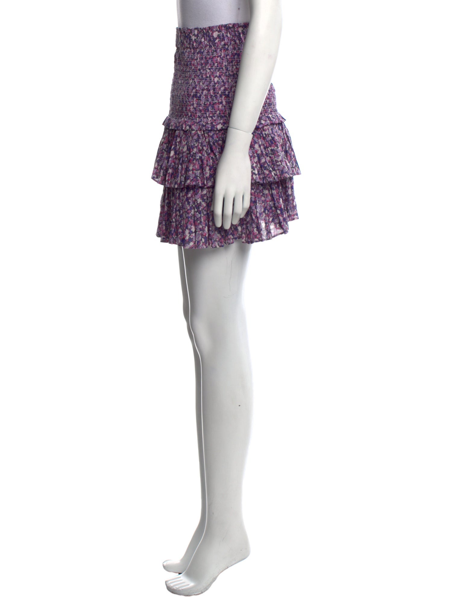 Étoile Isabel Marant Floral Print Mini Skirt