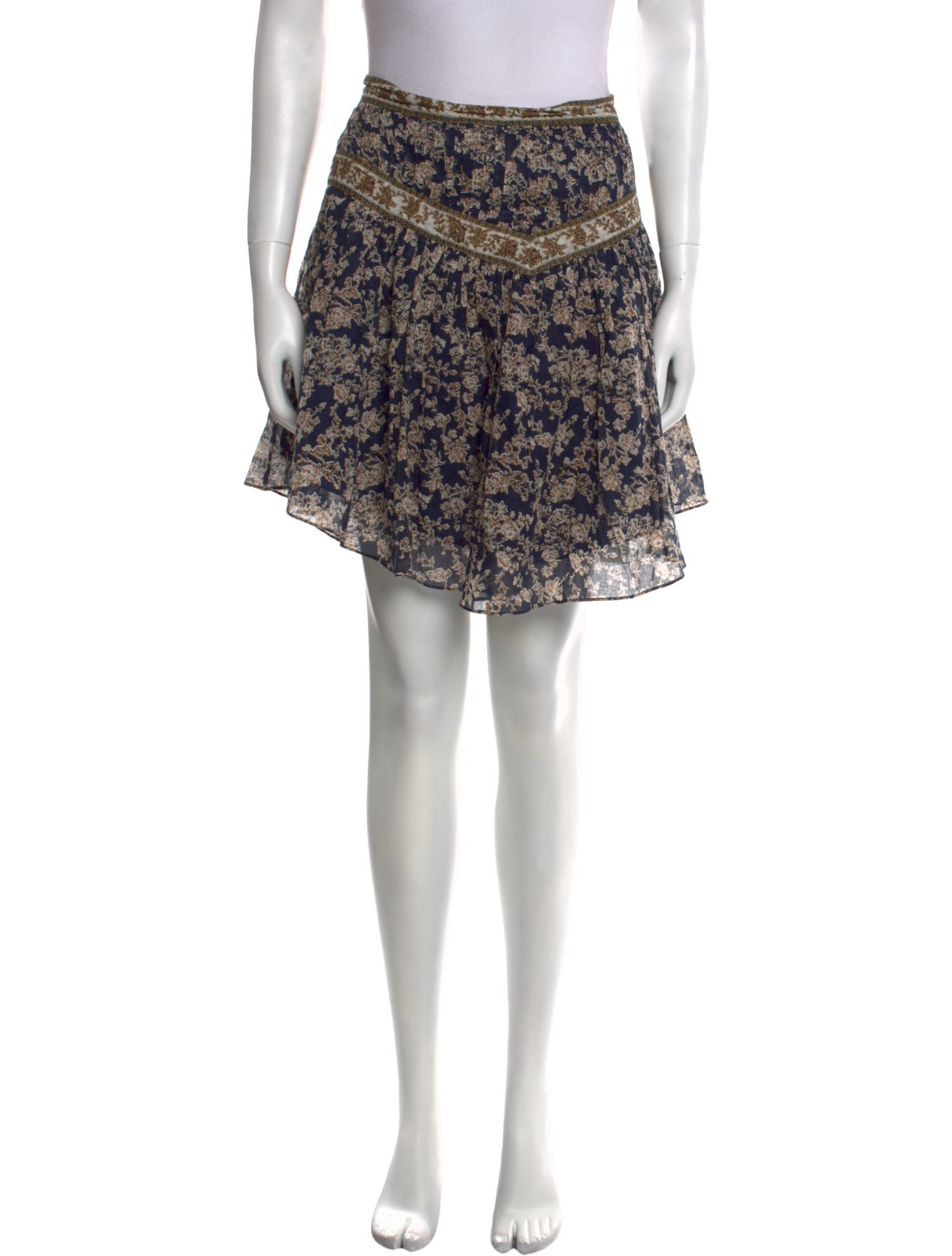 Étoile Isabel Marant Floral Print Mini Skirt