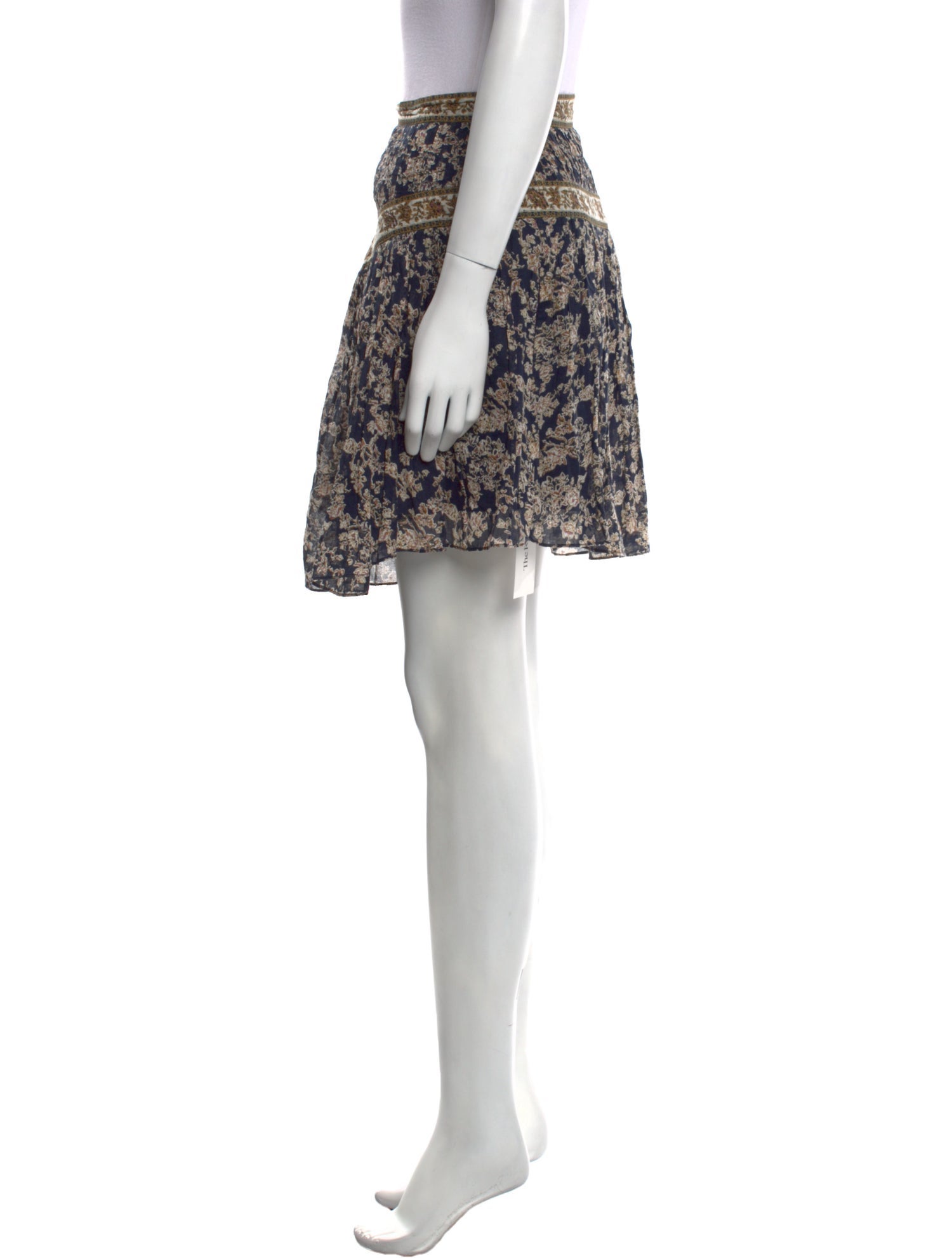 Étoile Isabel Marant Floral Print Mini Skirt