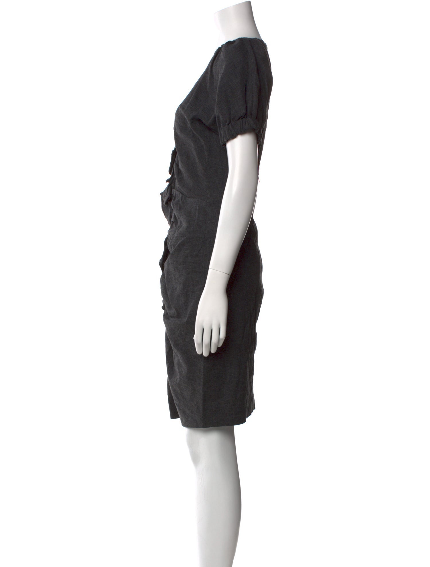 Étoile Isabel Marant Linen Knee-Length Dress