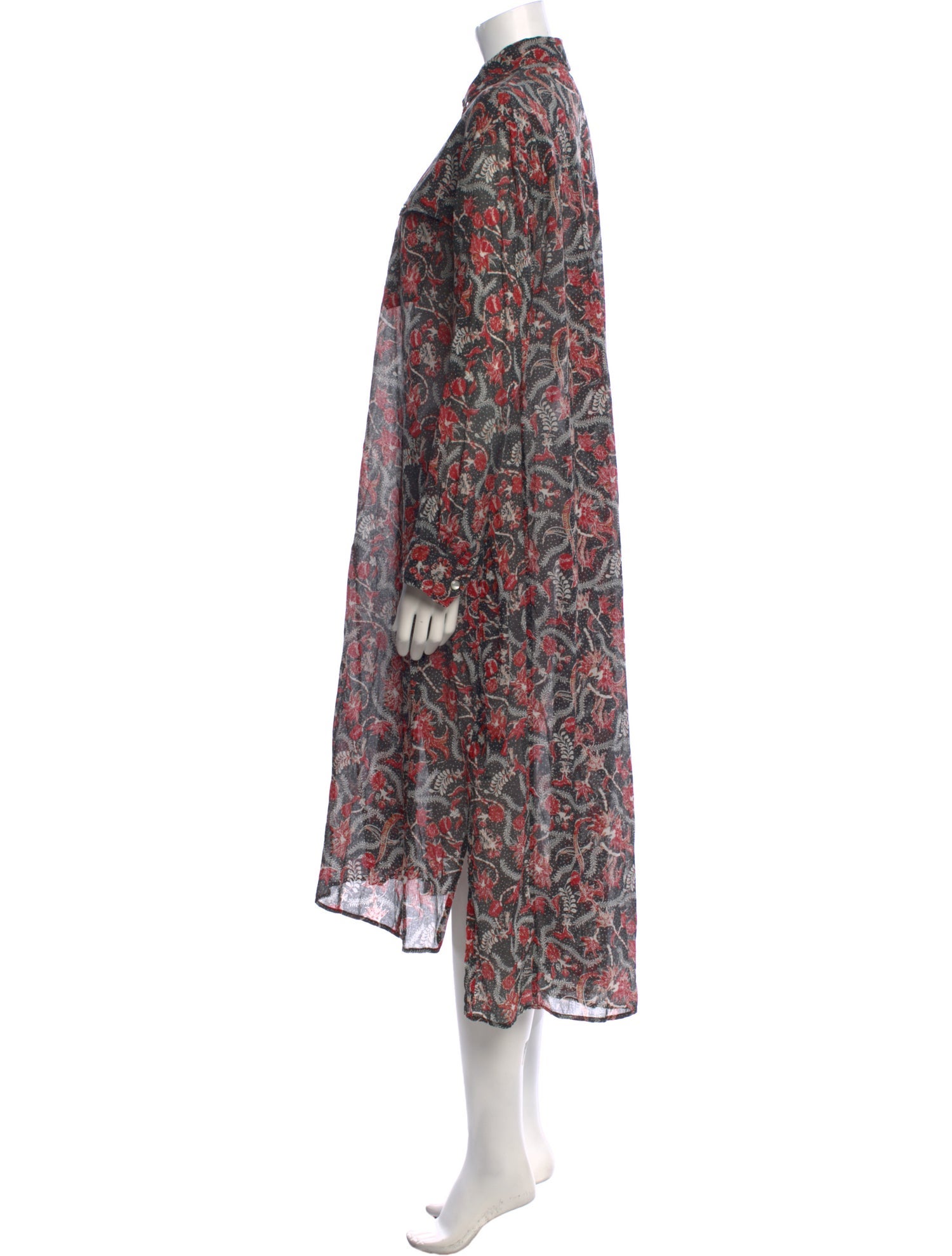 Étoile Isabel Marant Floral Print Long Dress