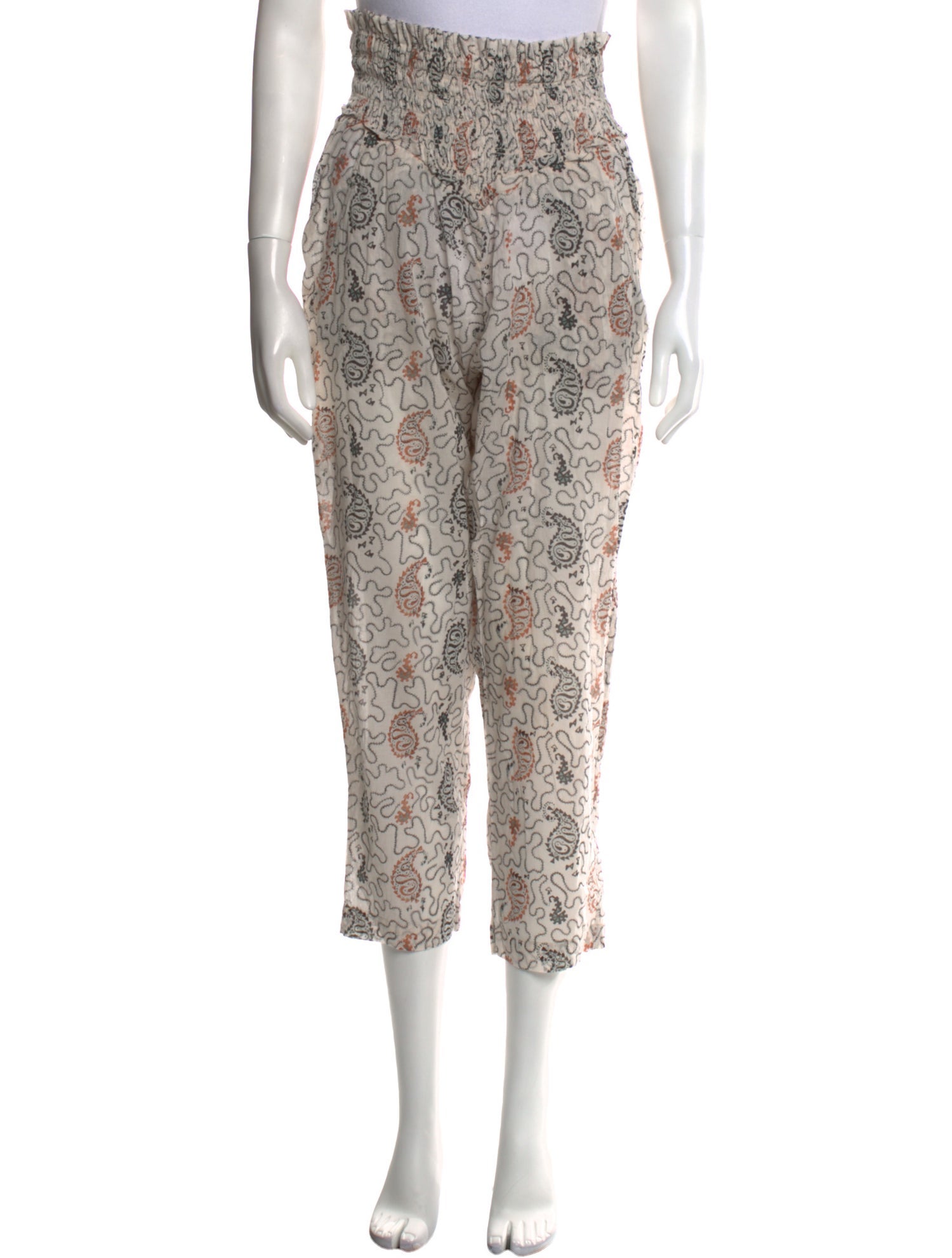Étoile Isabel Marant Printed Straight Leg Pants