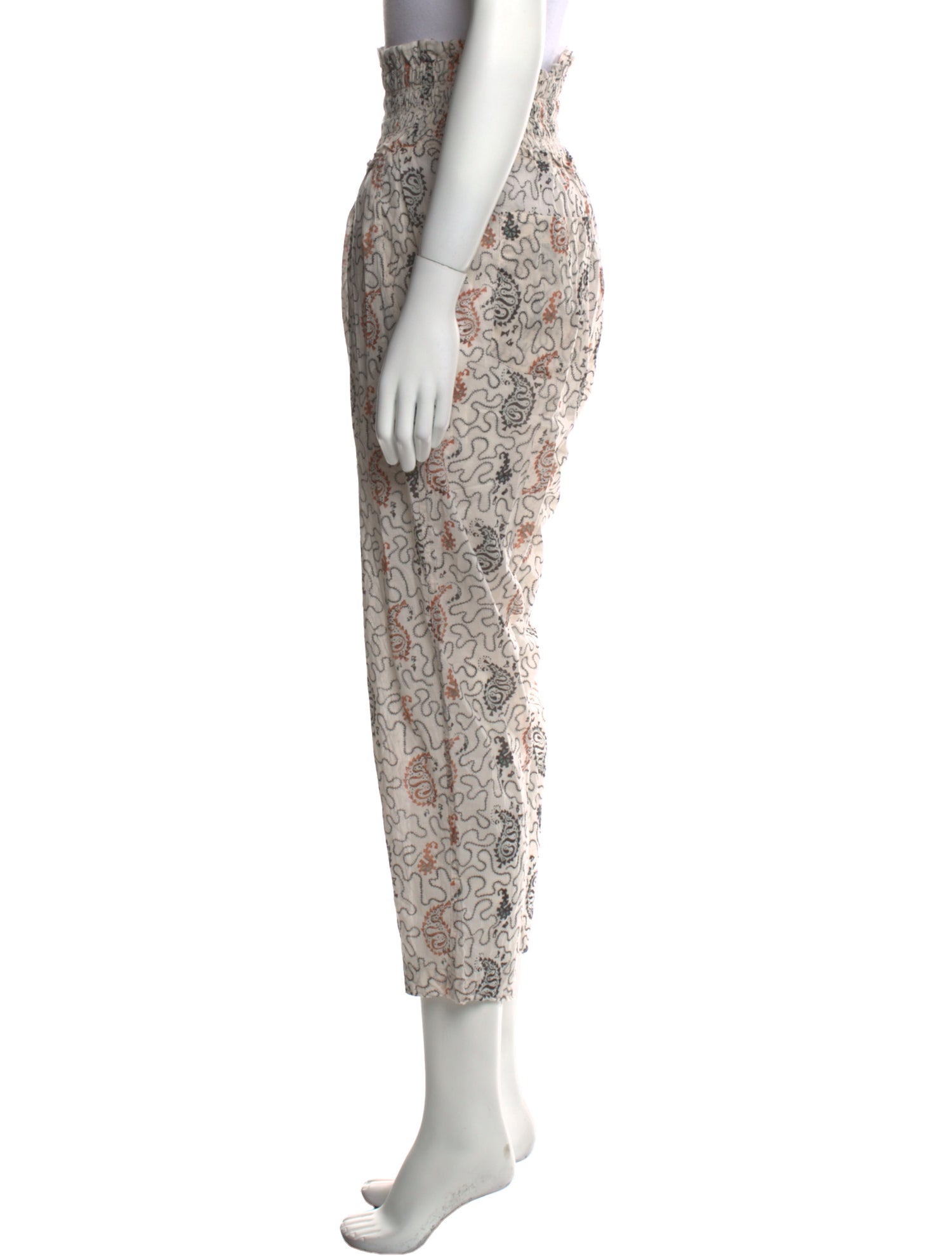 Étoile Isabel Marant Printed Straight Leg Pants