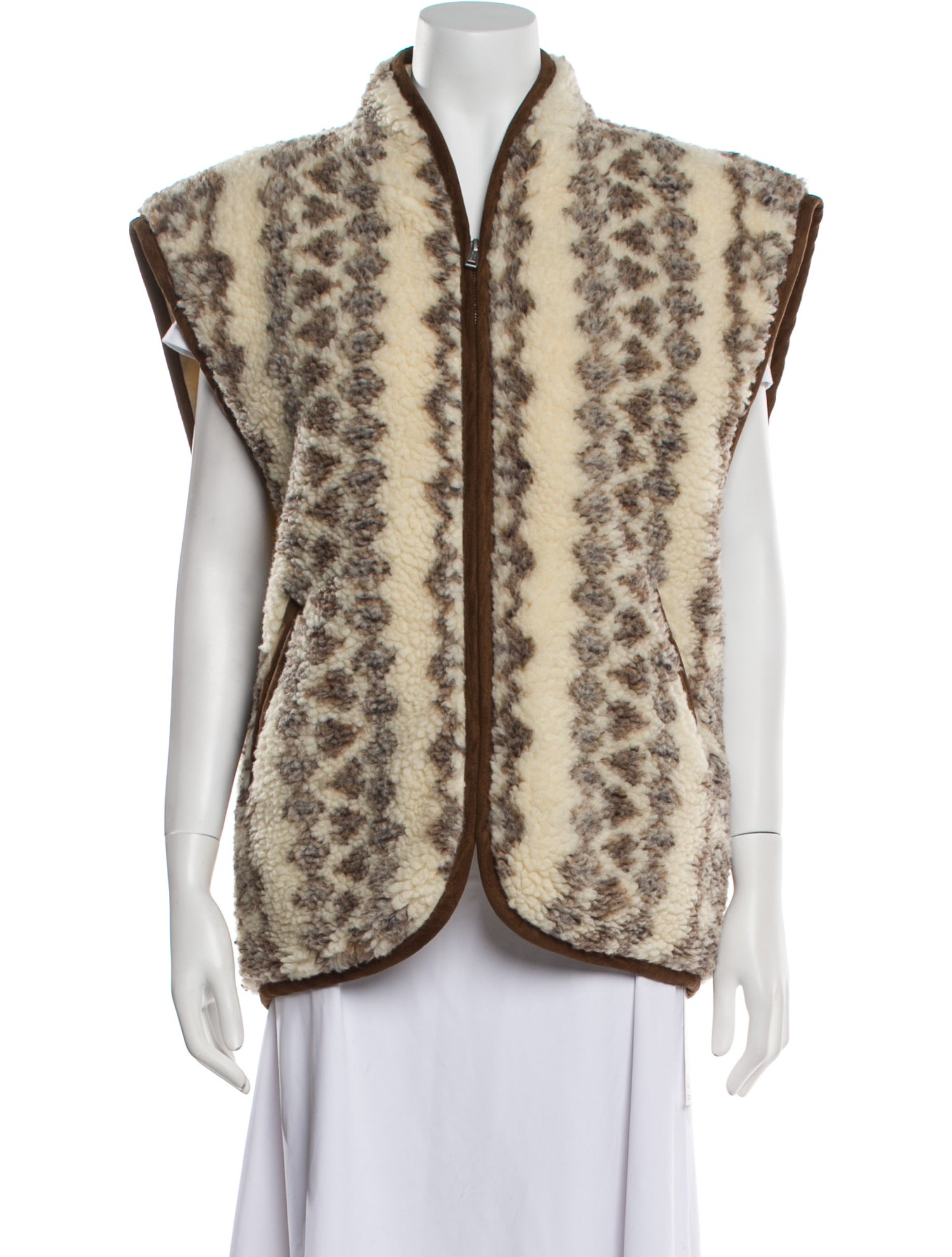 Étoile Isabel Marant Animal Print Vest
