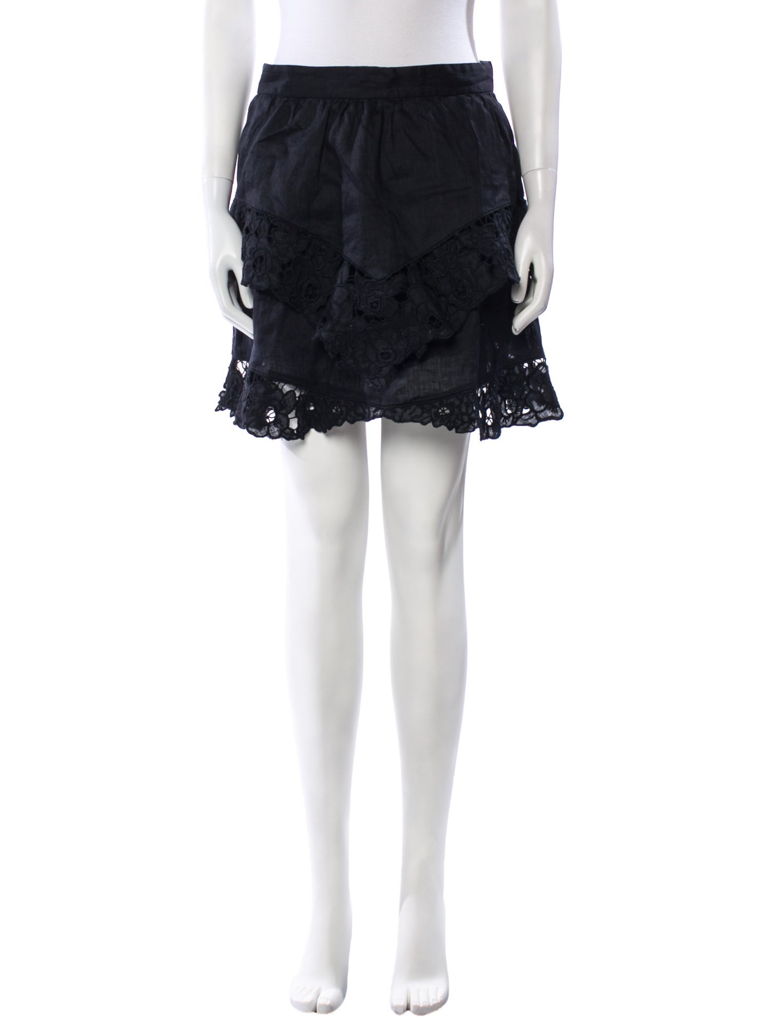Étoile Isabel Marant Linen Mini Skirt