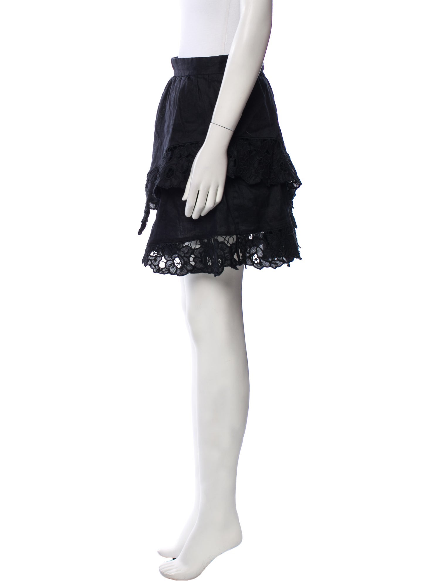 Étoile Isabel Marant Linen Mini Skirt