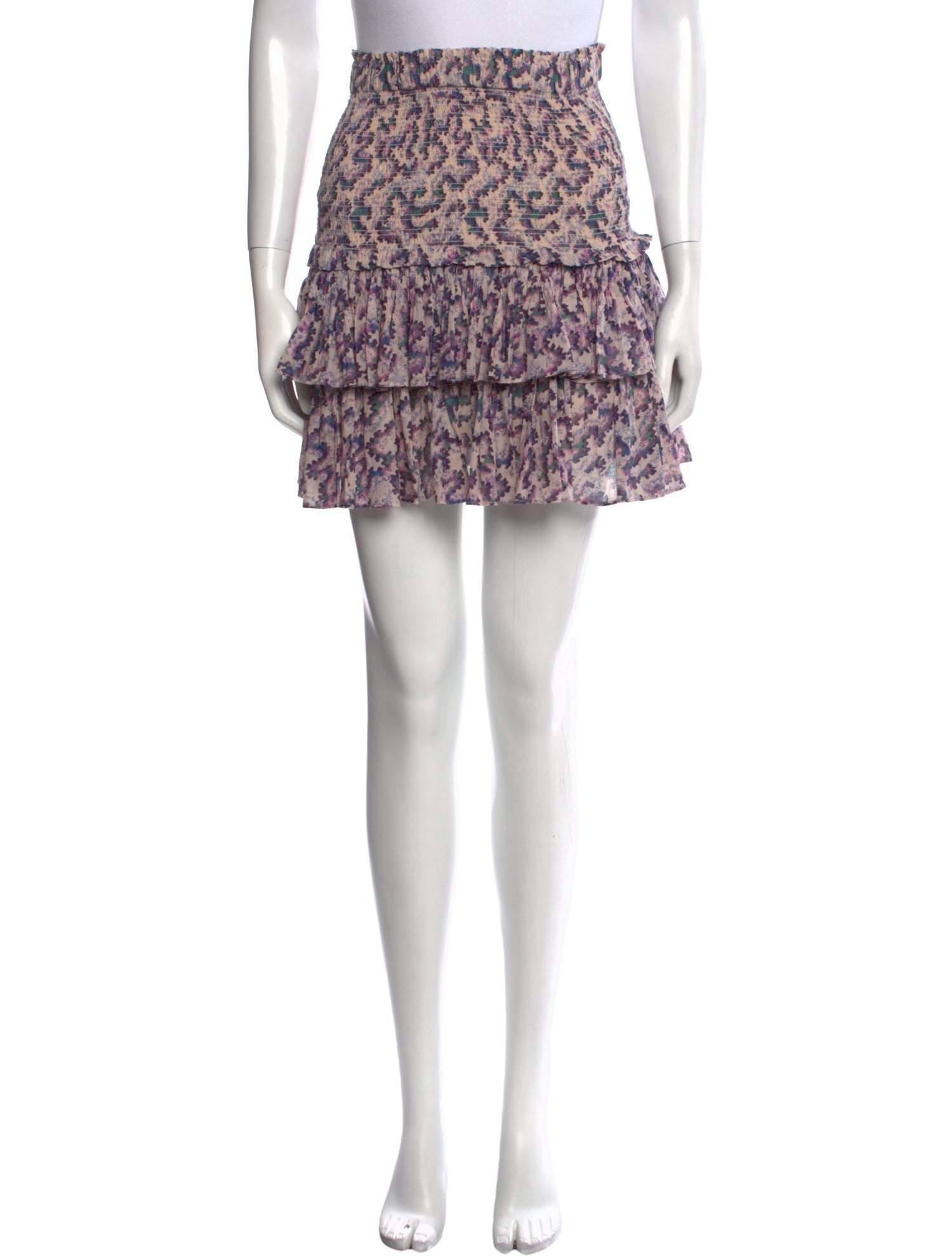 Étoile Isabel Marant Floral Print Mini Skirt